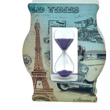 About The Perfect Şık Ahşap Kum Saati, 15 Cm, Dekoratif ve Zarif Tasarım