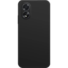 Newface Oppo A38 Kılıf First Silikon - Siyah