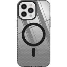 Rubby Newface Iphone 12 Pro Max Kılıf Beta Magneticsafe Silikon - Siyah