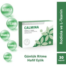 MFM Calmina Rodiola ve L-Teanin Içeren 30 Bitkisel Kapsül