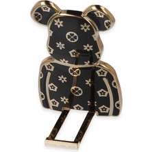 Rubby Newface Astro Stand Ayıcık Desenli - Siyah