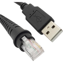Kablosu Ethernet Erkek To USB Barkod Okuyucu ve Pos Cihazları Için Kablo 1,5 Metre