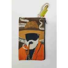 Haydimaydi Bez Kalem Telefon Çantası Preto