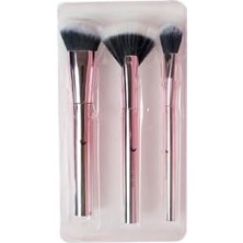 Nascita 3'lü Metalik Makyaj Fırça Seti - 103