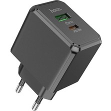 Hc Seri Akım Koruma QC3.0+20W Şarj Başlık Usb+Type-C Girişli Şarj Aleti Type-C Girişli Hızlı Şarj Adaptörü