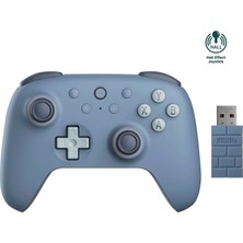 8bitdo 2c Controller For Windows Pc And, With 1000Hz Polling Rate, Hall Effect Joysticks And Hall Triggers, And Remappable L4/r4 Bumpers, Turbo Function (Dark Blue)