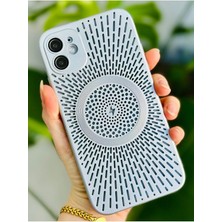 Go Aksesuar 11 ile Uyumlu Lensli Magsafe Özellikli Darbe Önleyici Koruyucu Kılıf