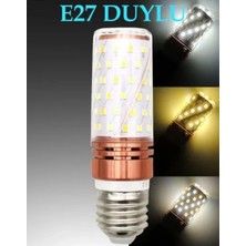 Genel E-27 12W Mısır LED Ampul 3 Renk Beyaz - Günışığı - Ilık Beyaz 3500K/4000K/6500K