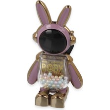 Rubby Newface Astro Stand Tavşan Astronot - Mor