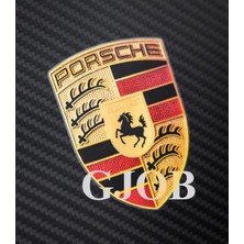 Gjob Porsche Cayman 2018 Kapı Altı LED Logo 1 Adet %100 Uyumlu Eski Çıkar Yenisini Tak Uyum