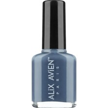 Alıx Avıen Berrak Mavi Oje 111 - Yüksek Pigmentli Uzun Süreli Kalıcılık Hızlı Kuruma - Nail Lacquer 111