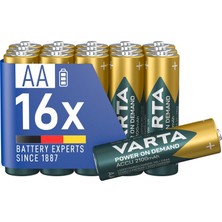 Varta Power On Demand Rech. Power Aa 2100MAH 2x8 Foil
