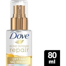 Dove Çift Fazlı Saç Serumu Bond Intense Repair ve Peptid Kompleksi 80 ml