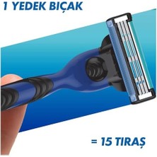 Gillette Mach3 Start Yedek Erkek Tıraş Bıçağı 4'lü