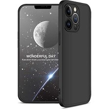 Ile Uyumlu 13 Pro Kılıf Ays Kapak, Siyah