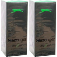 Slazenger Parfüm Active Sport Yeşil Edt 125 ml x 2 Adet Erkek Parfüm