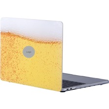 MacBook Kılıf Air 13 Inç Uyumlu Sert Hardcase Tpu Koruyucu Ince Hafif Laptop Kapak Fizzy Desenli Kabarcıklı Görünüm Lazer Baskılı Darbe Emici Çizilme Karşıtı 2010 2017 A1369 A1466 Sarı