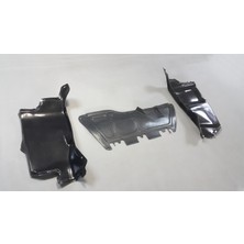 MAP Autoteile Audi A3 8l 1996-2003 Plastik Karter Muhafazası 3 Parça Takım