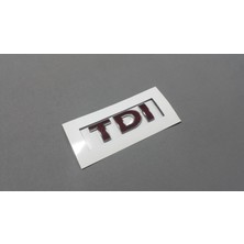 MAP Autoteile Volkswagen Bora 1999-2005 Tdi Bagaj Yazısı 3 Kırmızı