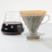 V60 Servis Sürahisi (Şeffaf, 360 Ml)