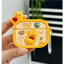 3. Nesil ile Uyumlu Özel Tasarım Oyuncaklı Kalın Silikon Koruyucu Kılıf - Sarıwinnie