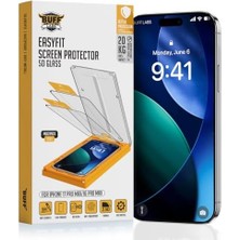 Labs 5d Glass Easyfit 2 Adet Kolay Uygulama Aparatlı Ekran Koruyucu Temperli Şeffaf Cam (17 Pro Max/ 16 Pro Max)