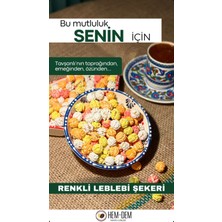 Hemdem Renkli Leblebi Şekeri 400 gr | Nostaljik ve Eğlenceli Lezzet