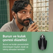 Philips 7'si 1 Arada Erkek Bakım Seti, 60 Dakika Çalışma Süresi, Kendini Bileyen Bıçaklar, Şarj Göstergeli, MG3920/15