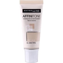 Maybelline New York Affinitone Fondöten - 03 Light Sandbeige (30 Ml)