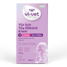 Vivet 30 ml Yüz Için Tüy Dökücü Krem