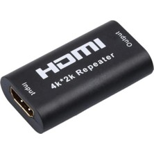 HDMI Kablo Uzatıcı Dişi Dişi Uzatıcı Repeater 4K 40 Metre Destekli Adaptör Extender