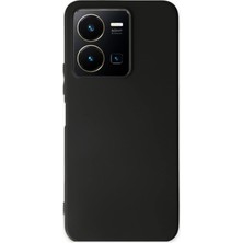 Y22S Kılıf Yumuşak Dokulu Silikon - Siyah