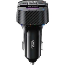 Xo Is Beauty Araç Mp3 Şarj Cihazı BCC17-30W Pd Hızlı Şarj, Bluetooth V5.3, Fm Verici, Mp3/wav Format Desteği, Çift USB Portu, Aşırı Gerilim, Isınma ve Kısa Devre Koruma | Siyah