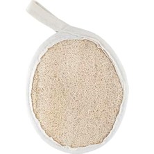 Kifi Doğal Kabak Oval Yüz Pedi - Çift Taraflı