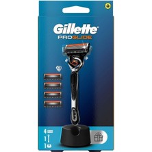 Gillette Proglıde Mnl H 4 Stand Sanity Tıraş Makinesi Siyah