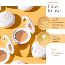 Avene Compact Spf 50 Kum Renkli Kompakt Krem Fondöten