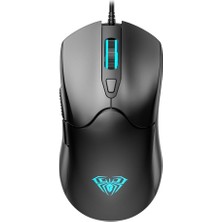 Pucutun Aula S13 3600 DPI Ayarlanabilir RGB Optik Kablolu Oyuncu Gaming Mouse Oyun İçin