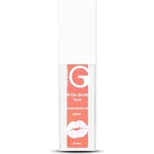 Goccia Dudak Bakım Yağı Şeftali Nektarı – Doğal Işıltı ve Derinlemesine Nem-Lip Oil Gloss (Peach) 6ml