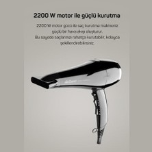 Pucutun Arzum AR596 Imaj 2200 W İyonlu Saç Kurutma Makinesi Siyah Hız Ayarı ve Dayanıklı Özellik