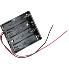 4'lü Aaa Küçük Kalem Pil Için Pil Yuvası