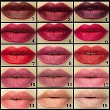 Golden Rose Matte Lipstick Crayon Kalem No: 01