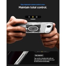 Air Ince Magsafe Kılıf Ultra Hybrid Sararma Karşıtı Duraclear™ Hava Kanalı Teknolojisi™ Askeri Sınıf Koruma Magfit Neo One Tasarım Kapak - ACS10059