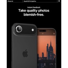 Air ile Uyumlu Kamera Lens Camı Koruyucu Kolay Kurulum Glas.tr Ez Fit Optik Pro (2 Adet) Silver - AGL10132