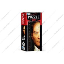 Blue Focus 230 Parça Kutulu Puzzle - Mustafa Kemal Atatürk