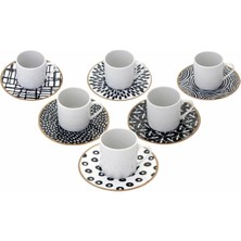 Fractal Kahve Takımı 12 Parça