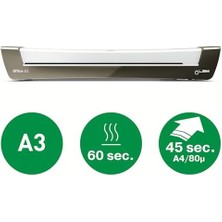 7253 A3 Pvc Kaplama Laminasyon Makinesi