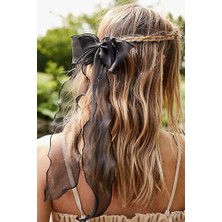 Siyah Organize Uzun Kuyruklu Fiyonk Detaylı Otomatik Toka…