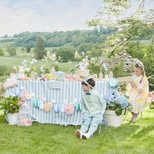 - Honeycomb Easter Garland - Petekli Paskalya Tavşan Asılan Süs