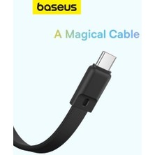 Mini Type-C Kablolu Powerbank 10.000 Mah 30W-SIYAH