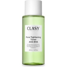 Clasycare Gözenek Sıkılaştırıcı, Arındırıcı ve Siyah Nokta Karşıtı, Aha & Bha Tonik, Toner, 200 ml